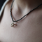 Serpentine Delilah Necklace - Black Pearls & Garnet
