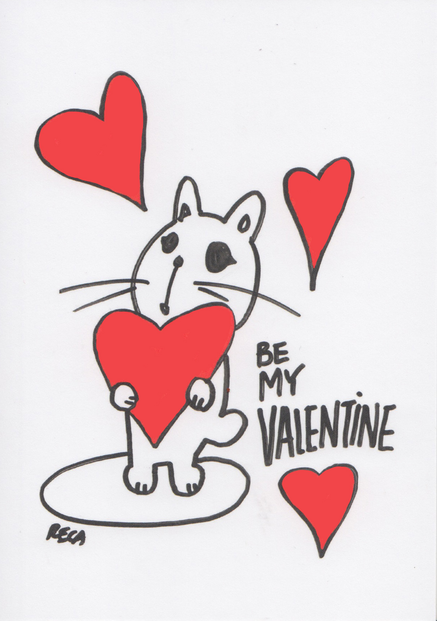 Be My Valentine Card