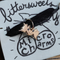 MicroCharms by Bittersweets NY - Gingerbread Bat