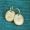 Letter Cutie Charm - 10K & Silver - NEW Hand-Stamped!