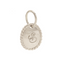 Letter Cutie Charm - 10K & Silver - NEW Hand-Stamped!