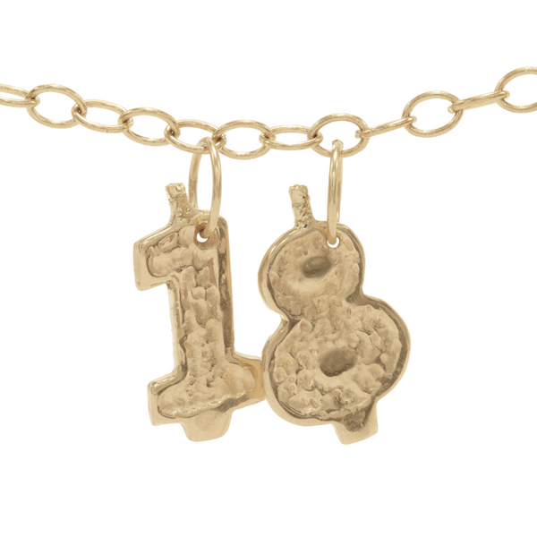 18th Birthday Candle Charms