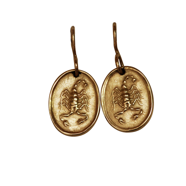Ancient Honey - Skorpios Earrings